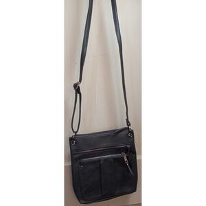 Women's Unbranded Gray Square Crossover Purse